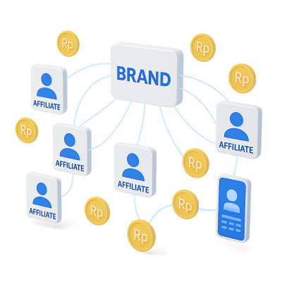 Ilustrasi Membership & Affiliate