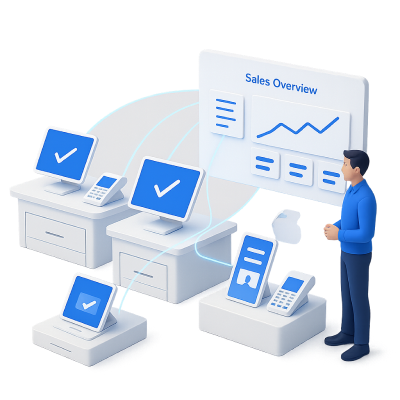 Ilustrasi POS & Omni-Channel