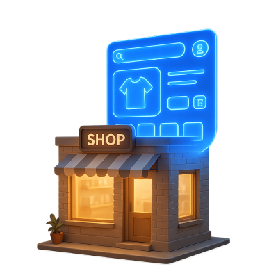 Ilustrasi Toko Online